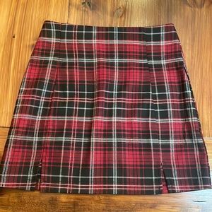 Women’s Plaid mini skirt